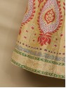 Banarasi Meenakari Lehenga - Ivory Offwhite