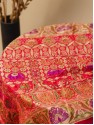 Tilfi Meenakari Saree - Carrot Pink
