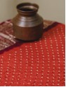 Kanjivaram Border Pure Gaji Silk - Orange Red