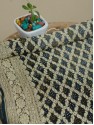 Banarasi Dupatta Jaal - Gray Shaded