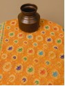Banarasi Paithani Jaal Saree - Mango yellow