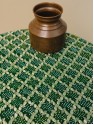 Banarasi Paithani Jaal Saree - Bottle Green
