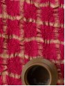 Madhubani Munga Silk Gharchola Saree - Strawberry