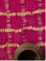 Madhubani Munga Silk Gharchola Saree - Rani